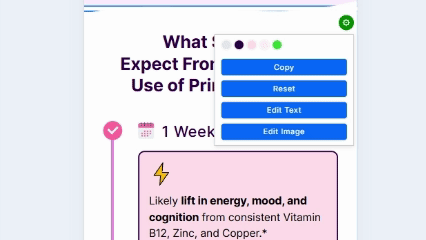 Démo modification du texte